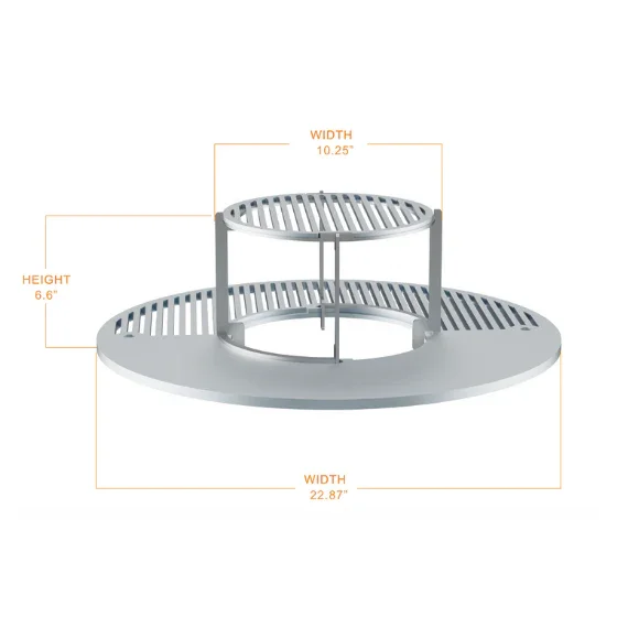 Alchemy AG-ER24 | Elevated Rack | Grill Cooking Expansion Solution - Image 3