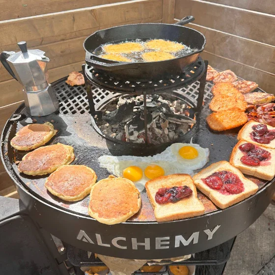 Alchemy AG-ER32 | Pro Elevated Rack | Grill Accessory for Additional Cooking Space - Image 3