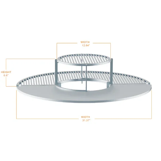 Alchemy AG-ER32 | Pro Elevated Rack | Grill Accessory for Additional Cooking Space - Image 4