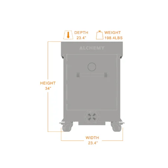 Alchemy AG-GS24 | Simultaneous Live-Fire Grill and Smoker - Image 10
