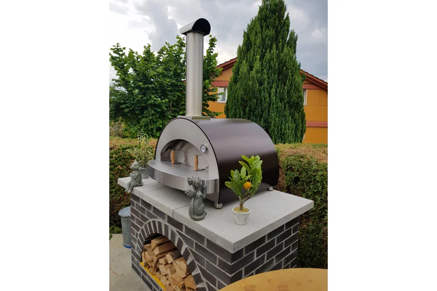 Alfa FX4P-LRAM-T | 4 Pizze Copper | Wood Fired Oven - Image 13