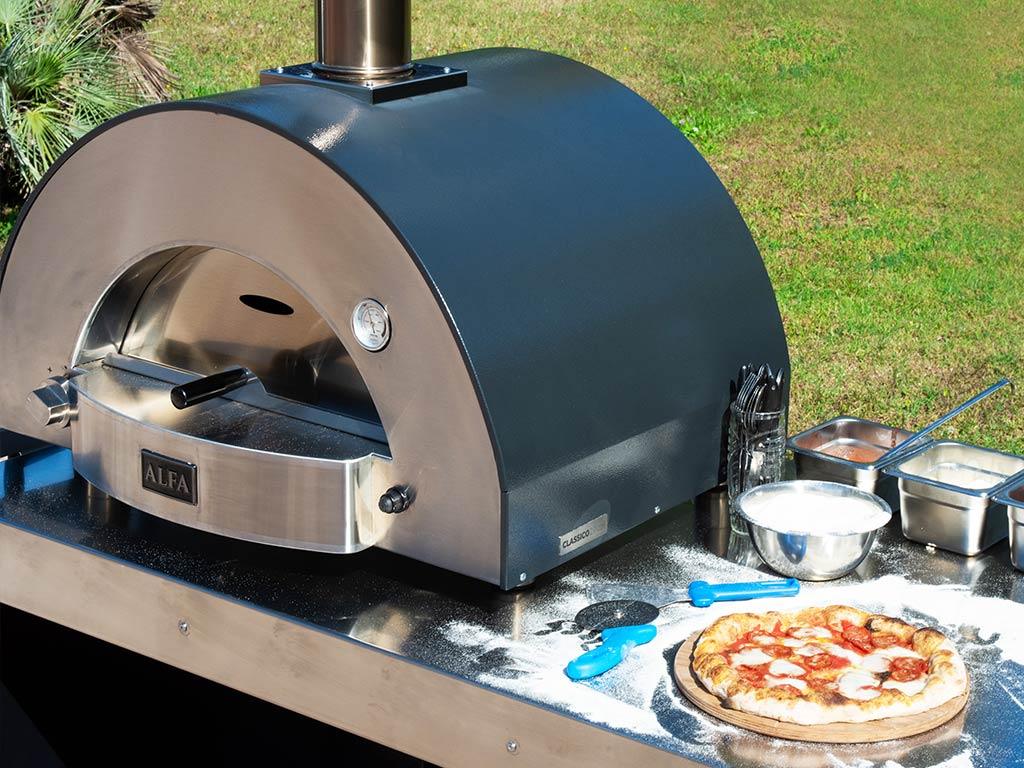 Alfa FXCL-2P-LGRA | CLASSICO 2 Pizze Wood-Fired Pizza Oven - Image 7