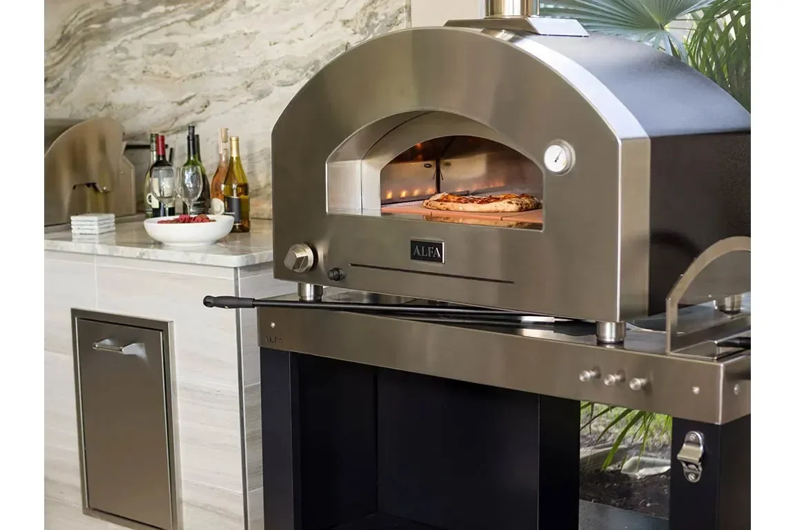 Alfa FXFT-2P-GNEGO-U | STONE OVEN COPPER - TOP (2 Pizzas) - Image 5