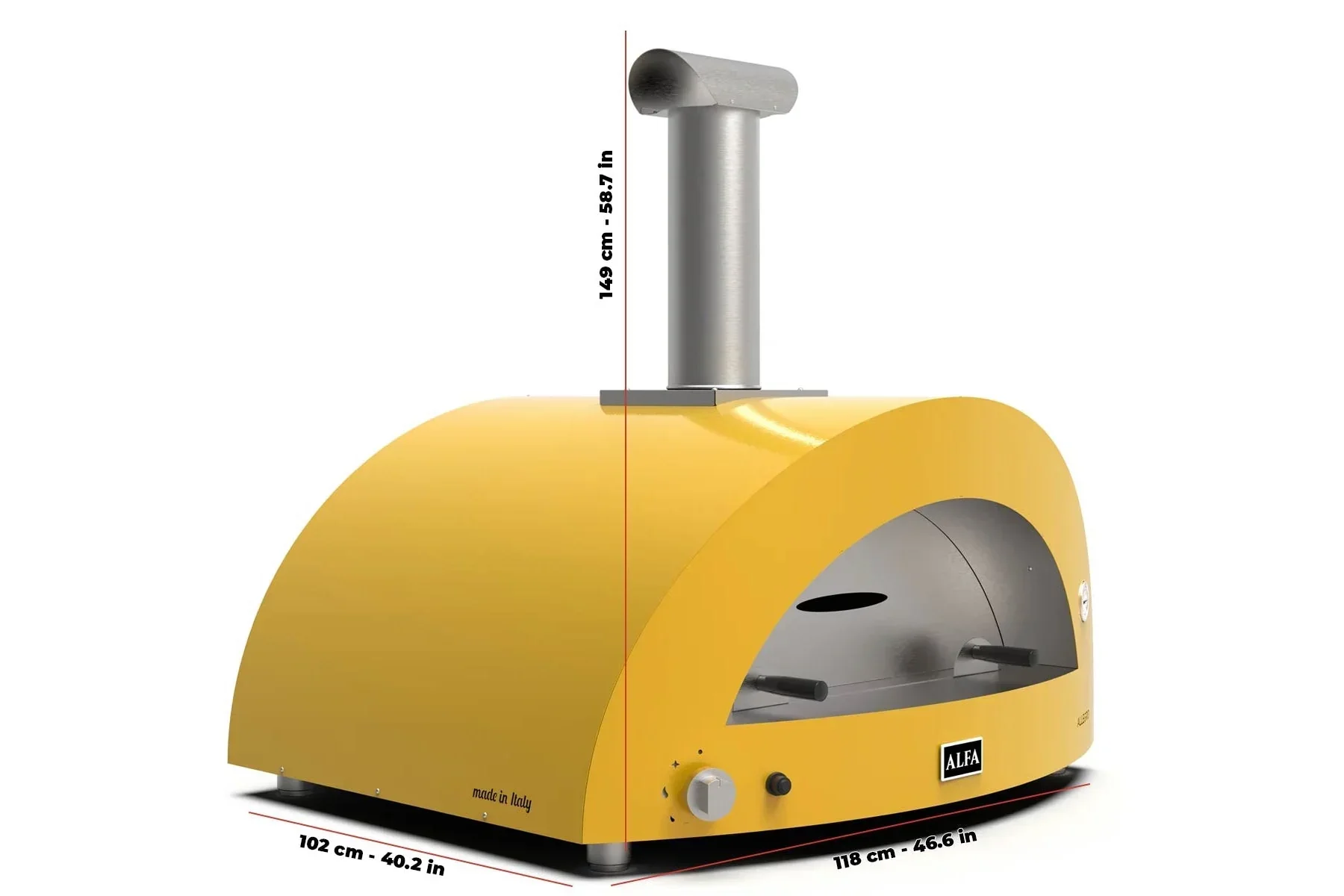 Alfa FXMD-5P-MGIAI-U | Pizza Oven | Fits Five 10-12 Inch Pizzas - Image 4