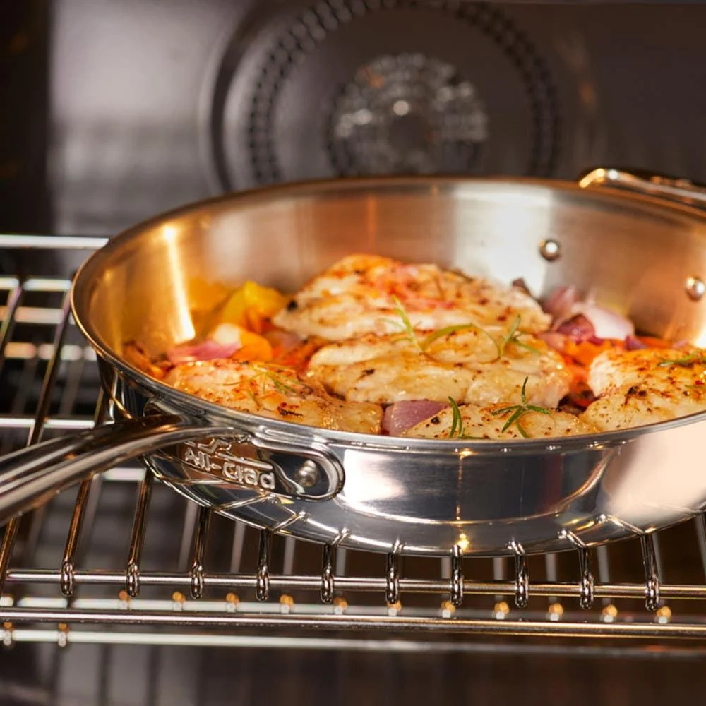 All-clad 401488LCAR | D3 Everyday 10-Piece Cookware Set - Image 6