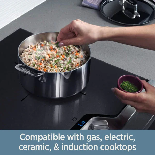 All-clad 401716 | Cookware Set | 14-Piece D3 Stainless Steel - Image 4