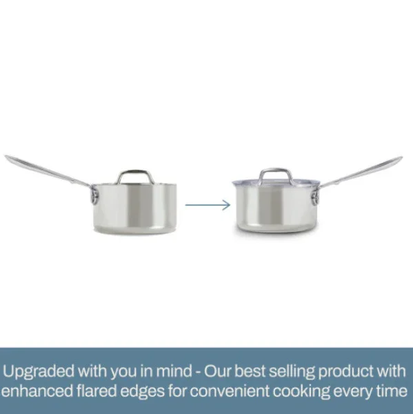 All-clad 401716 | Cookware Set | 14-Piece D3 Stainless Steel - Image 8
