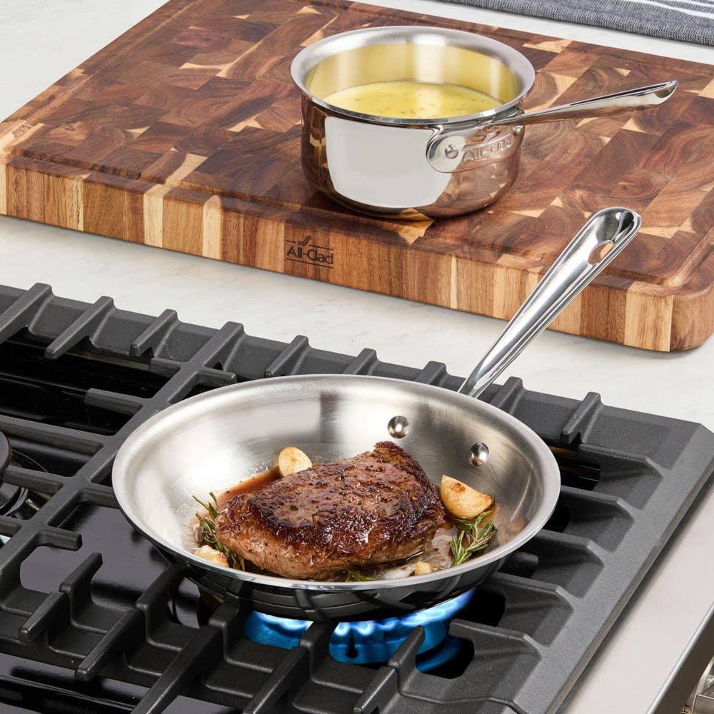 All-clad 4108 | D3 Stainless 8-Inch Fry Pan - Image 3