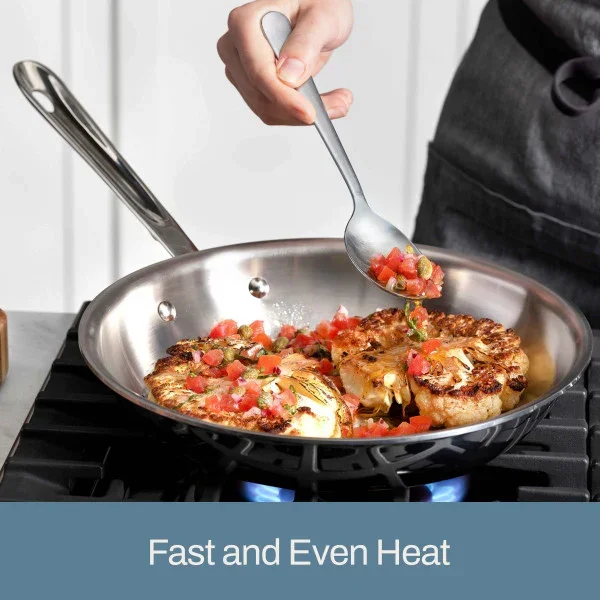 All-Clad 4110CA | D3 Stainless 10-Inch Fry Pan - Image 6