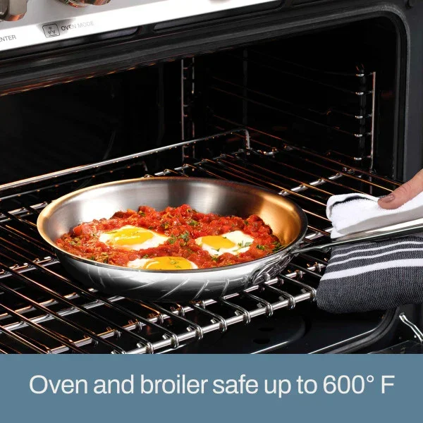 All-Clad 4110CA | D3 Stainless 10-Inch Fry Pan - Image 7