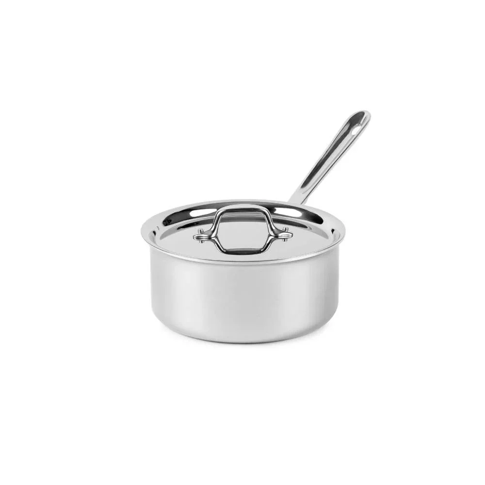 All-clad 4203R | D3 Stainless 3-Quart Saucepan with Lid