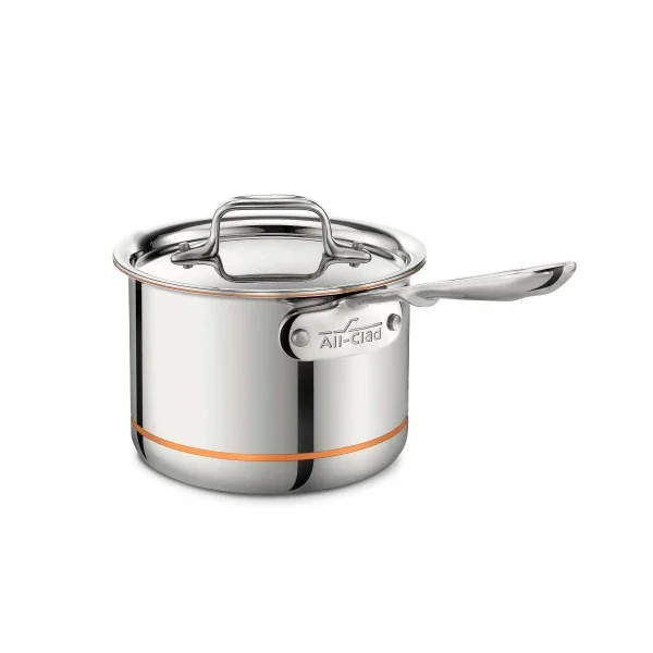 All-clad 6202 SS | Copper Core 2-Quart Sauce Pan with Lid