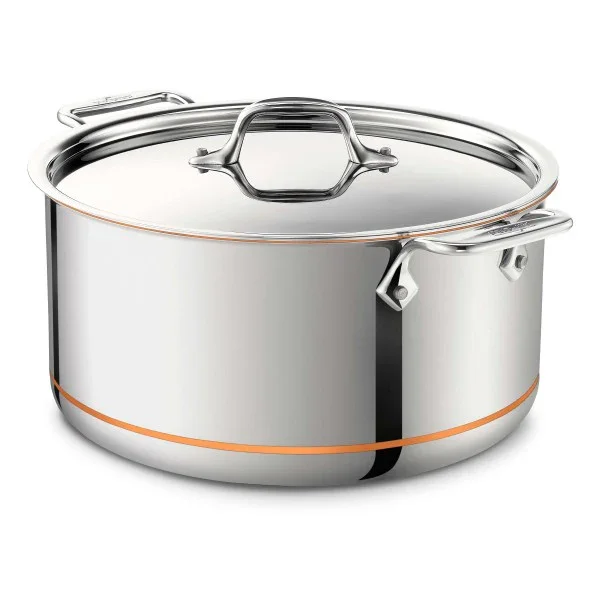 All-clad 6508 SS | Copper Core 8-Quart Stockpot with Lid