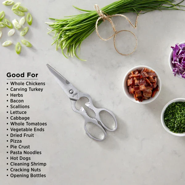 All-clad C3220908 OS | 8-Inch Stainless Steel Kitchen Shears - Image 2