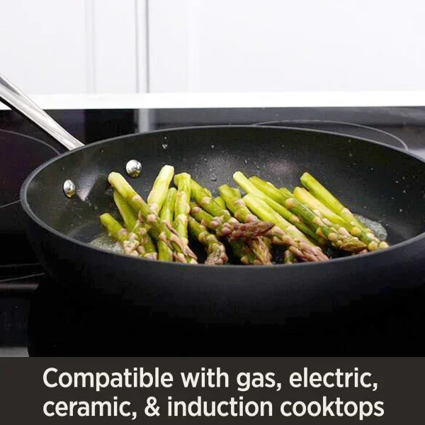 All-Clad E113SB64 | HA1 Hard Anodized Nonstick 13-Piece Cookware Set - Image 6