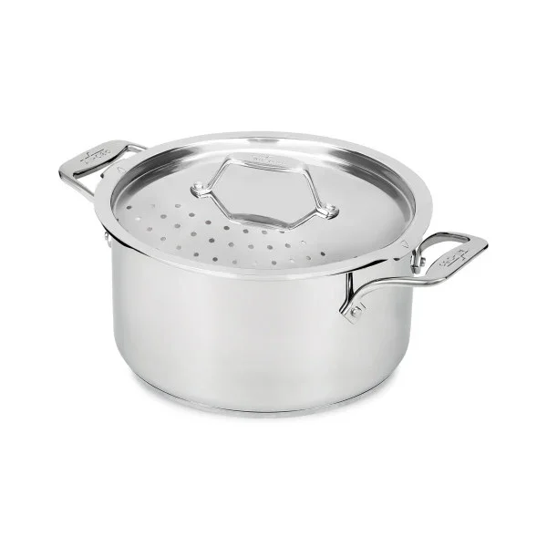 All-clad E7434664 | Simply Strain 6-Quart Multipot