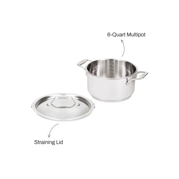 All-clad E7434664 | Simply Strain 6-Quart Multipot - Image 7