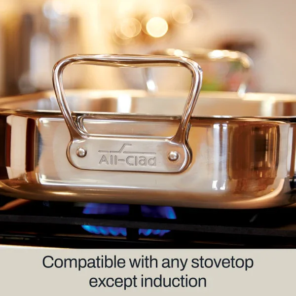 All-clad E751S264 | Nonstick Large Roaster with Rack - Image 3