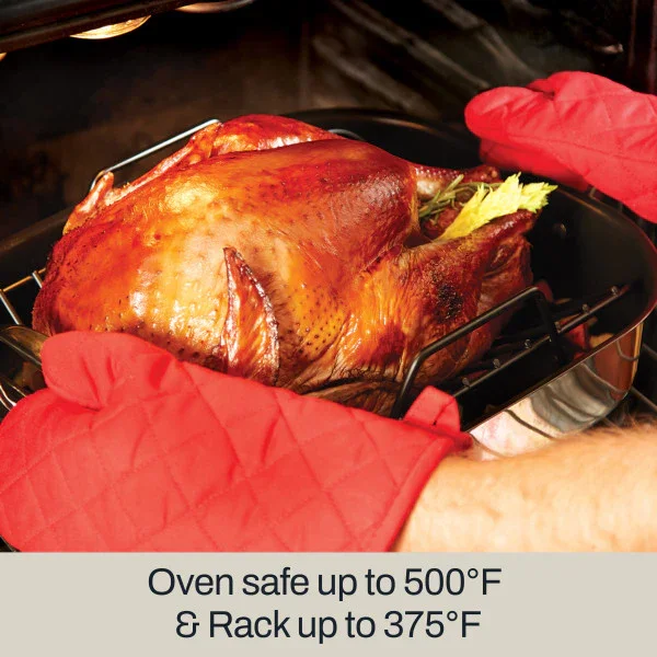 All-clad E751S264 | Nonstick Large Roaster with Rack - Image 4