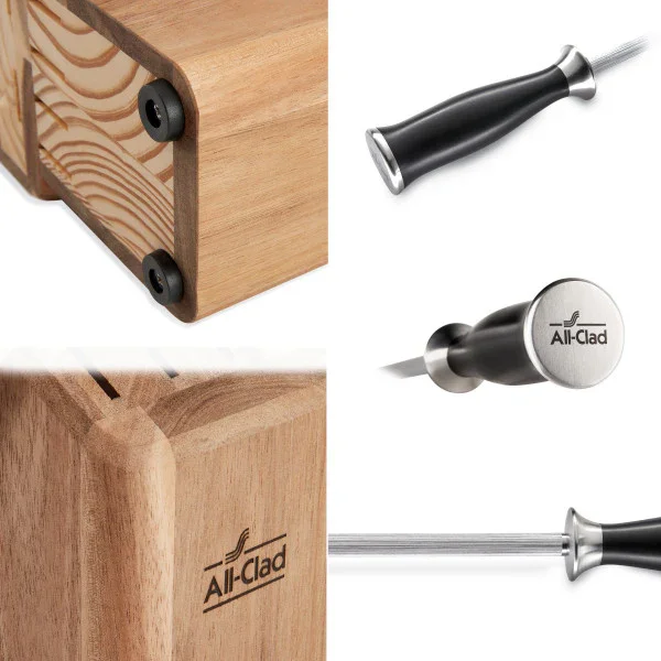 All-clad K272SC64 | Forged Stainless Steel 12-Piece Knife Block Set - Image 10