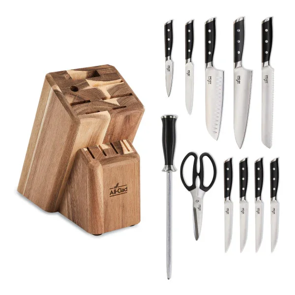 All-clad K272SC64 | Forged Stainless Steel 12-Piece Knife Block Set - Image 2