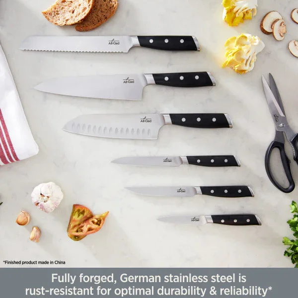 All-clad K272SC64 | Forged Stainless Steel 12-Piece Knife Block Set - Image 4