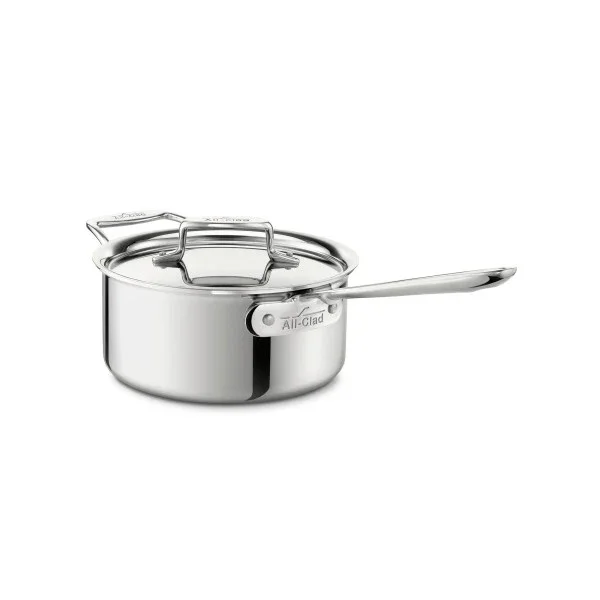 All-Clad SD55203 | D5 Stainless 3-Quart Saucepan with Lid