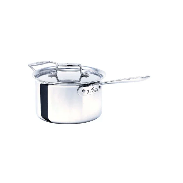 All-Clad SD55204 | D5 Stainless 4-Quart Saucepan with Lid