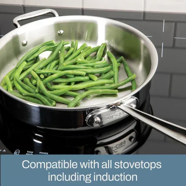 All-clad SD55303 W/ST(2) | D5 Stainless Steamer Set 3-Quart - Image 4