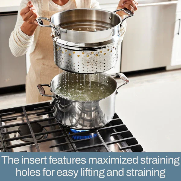 All-clad E743S274 | Simply Strain 12-Quart Multipot - Image 3