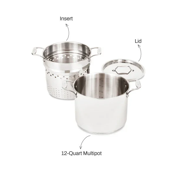 All-clad E743S274 | Simply Strain 12-Quart Multipot - Image 7