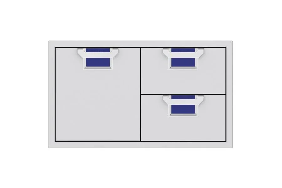 Aspire AESDR36 | Access Door Double Drawer Combo Unit - Image 3