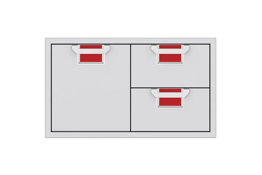 Aspire AESDR36 | Access Door Double Drawer Combo Unit - Image 4