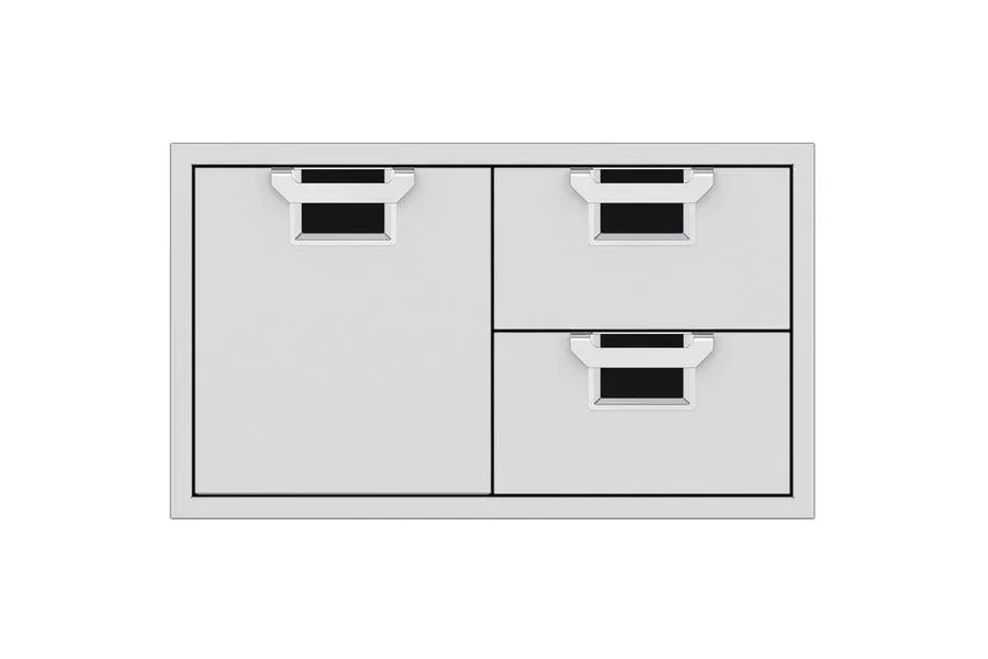 Aspire AESDR36 | Access Door Double Drawer Combo Unit - Image 5