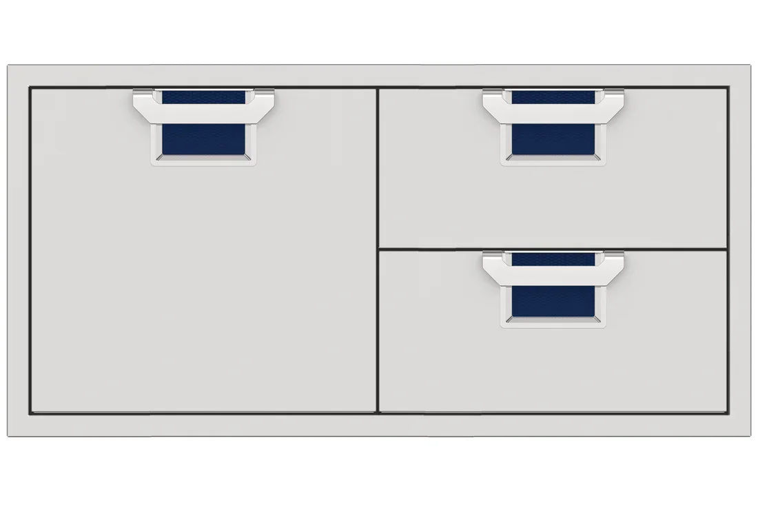 Aspire AESDR42 | 42" Double Drawer And Single Storage Door Combo - Image 6