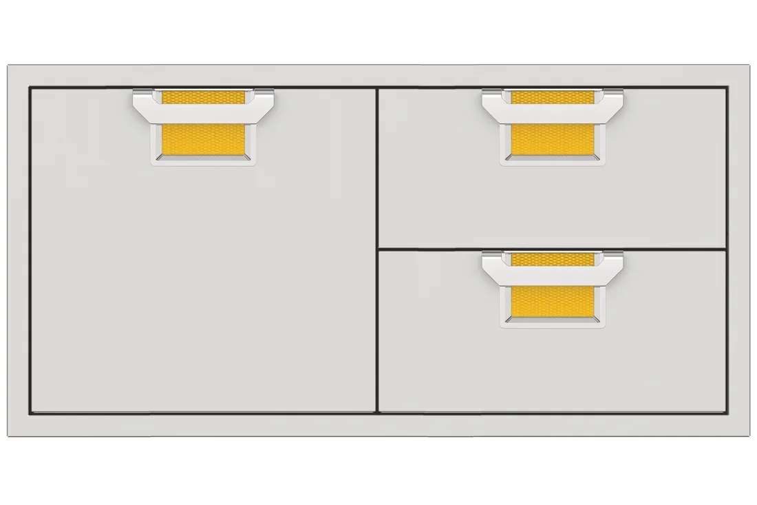 Aspire AESDR42 | 42" Double Drawer And Single Storage Door Combo - Image 8