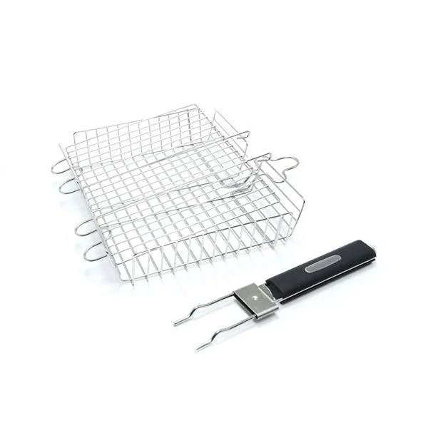 Broil King 65070 | Adjustable Grill Basket | Stainless Steel Cookware - Image 5