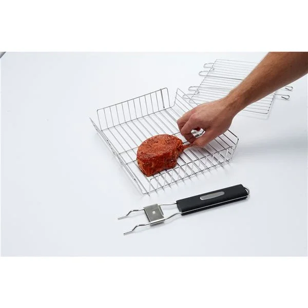 Broil King 65070 | Adjustable Grill Basket | Stainless Steel Cookware - Image 6