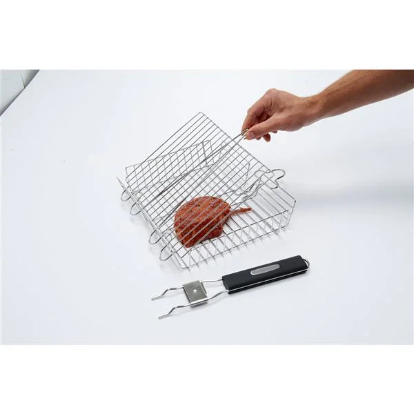 Broil King 65070 | Adjustable Grill Basket | Stainless Steel Cookware - Image 7