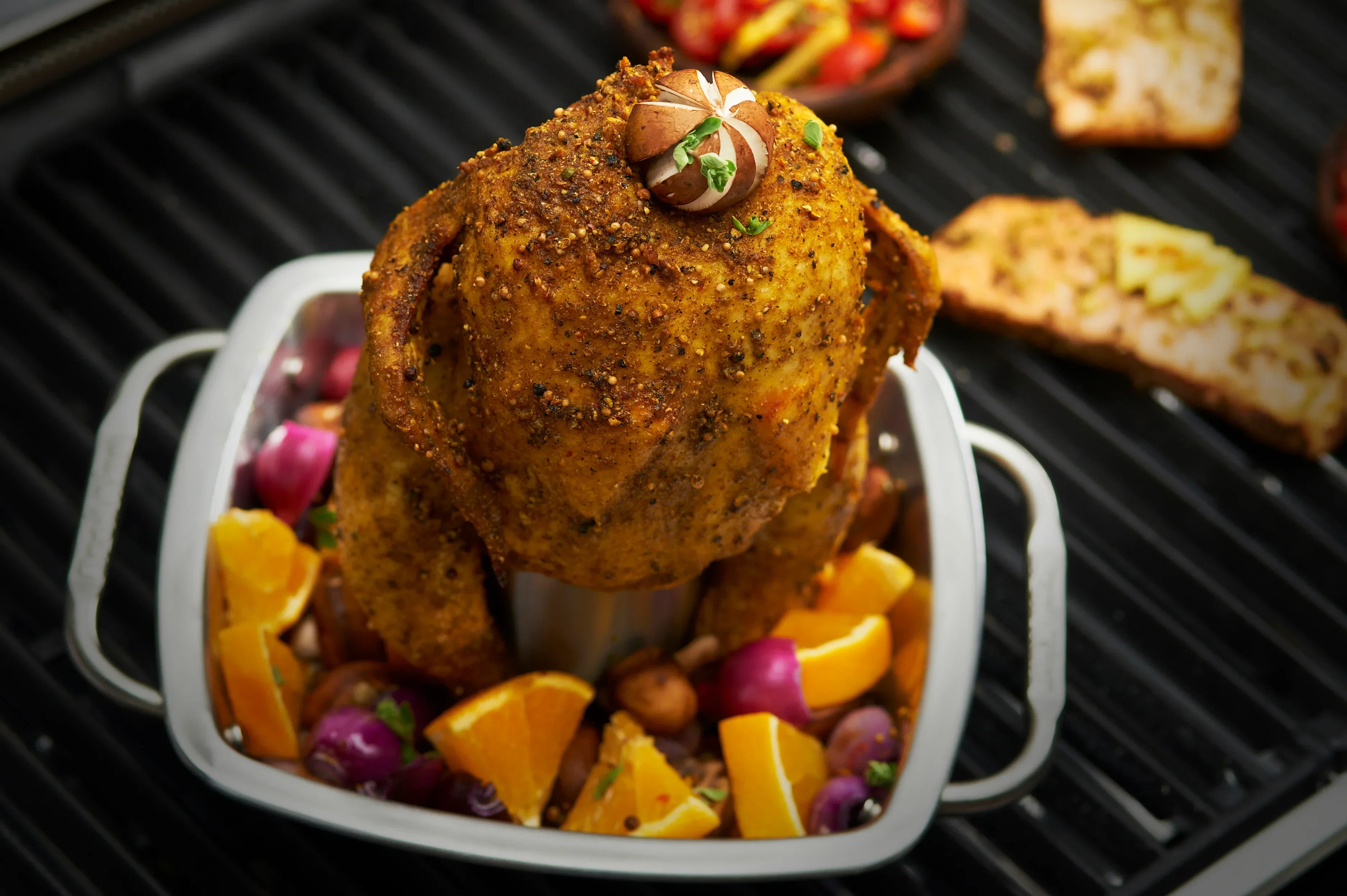 Broil King 69133 | Imperial Chicken Roaster with Pan - Image 3