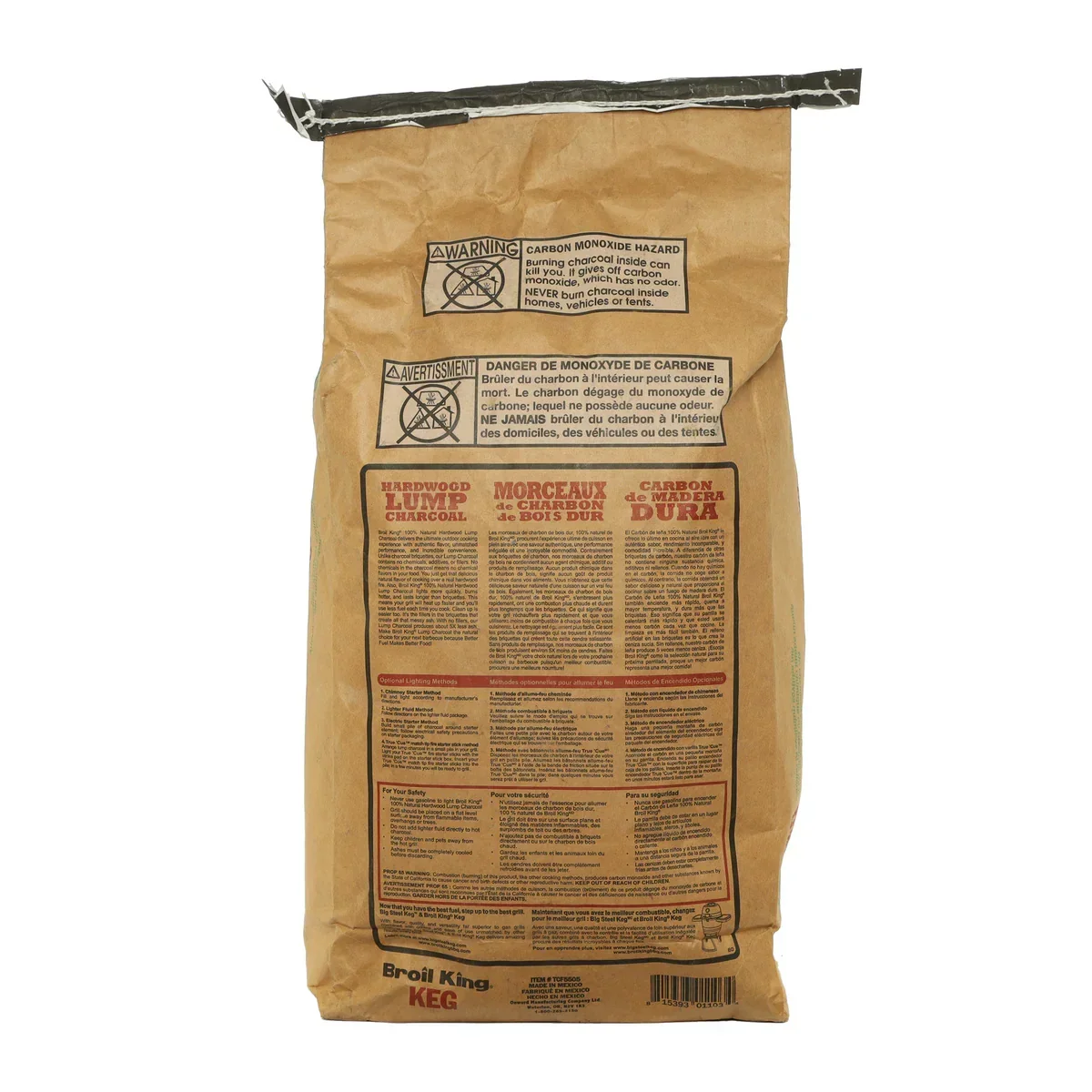 Broil King TCF5505 | Premium Hardwood Lump Charcoal 8.8 lb - Image 2