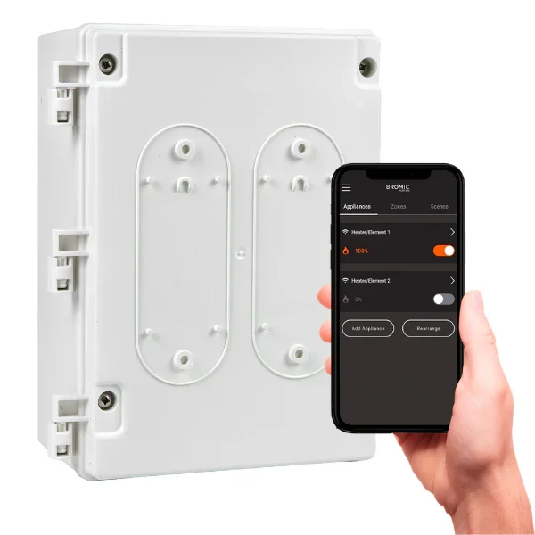 BROMIC On/Off Switch with Wireless Remote (Compaticle with Electric and Gas Heaters.)