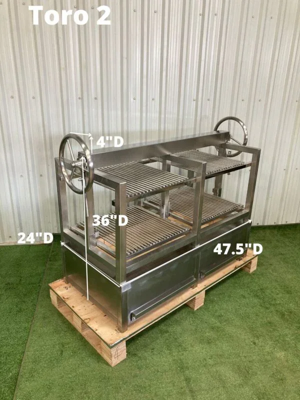 Charcoal Chariots TORO2 | Argentine-Style Open Fire Grill - Image 2