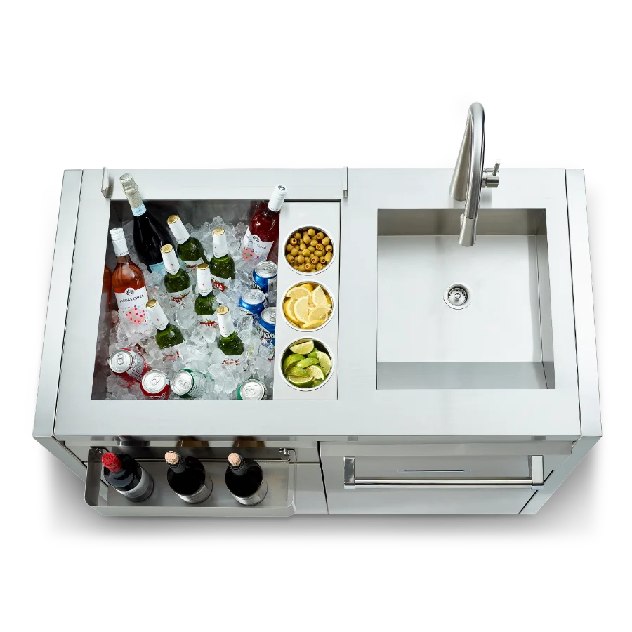 Crown Verity IBC42-WH | Modular Beverage Center | 42 Inch Cabinet with Water Heater - Image 4