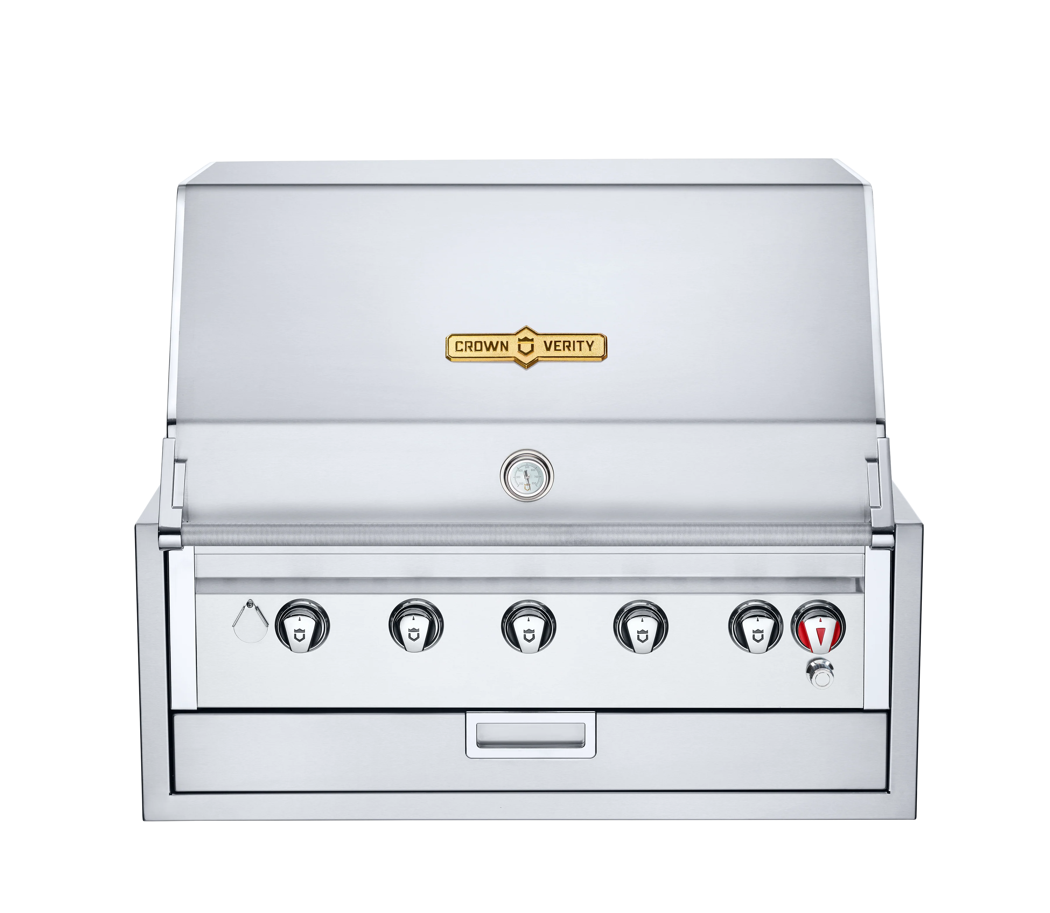 Crown Verity IBI36LP-GO-FLT | 36" Infinite Series Grill with Light Package LP