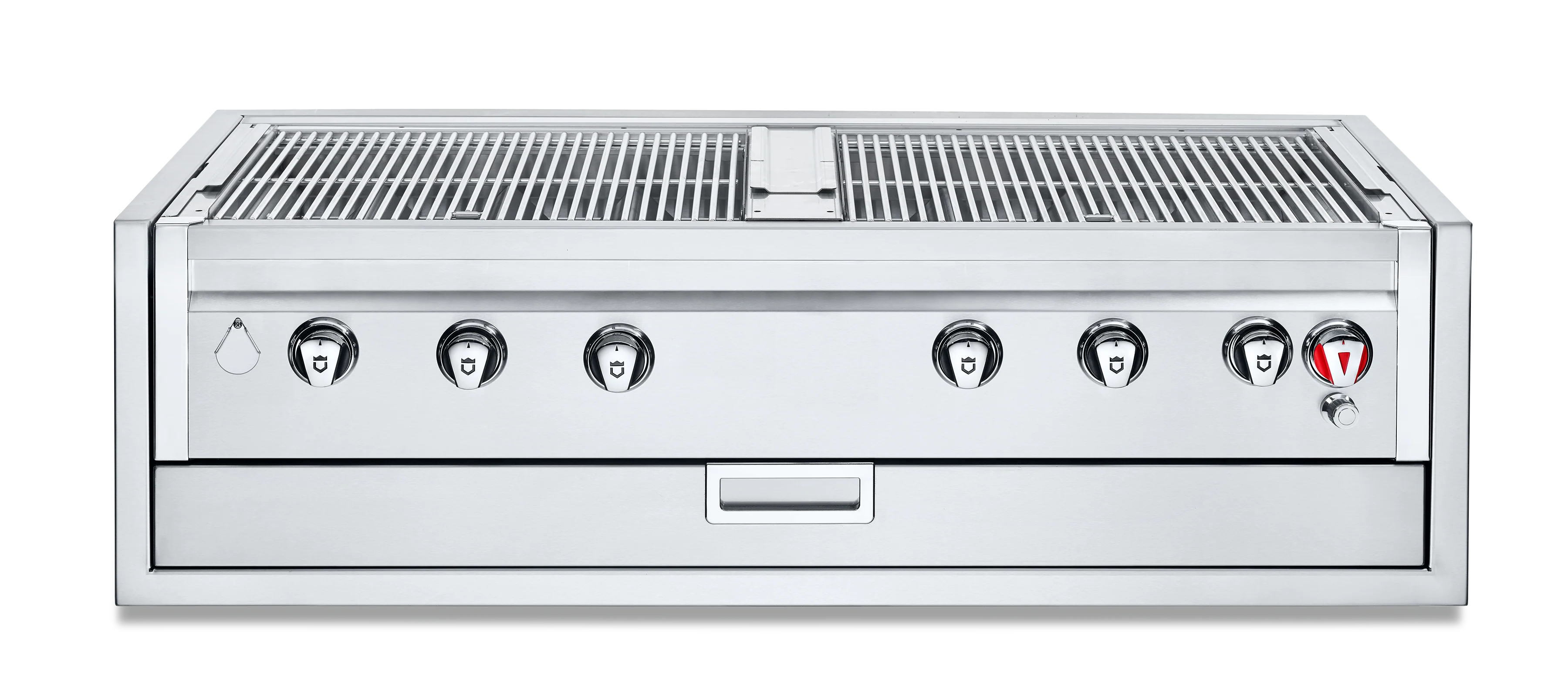Crown Verity IBI482RDLP-GO-FLT | 48" Infinite Series Built In Grill | No Dome - Image 2