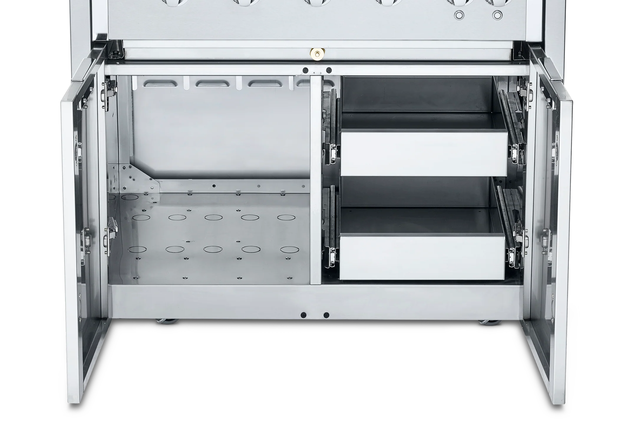 Crown Verity IGM-UD | Universal Drawer And Center Divider | NGModular Grills Infinite Series