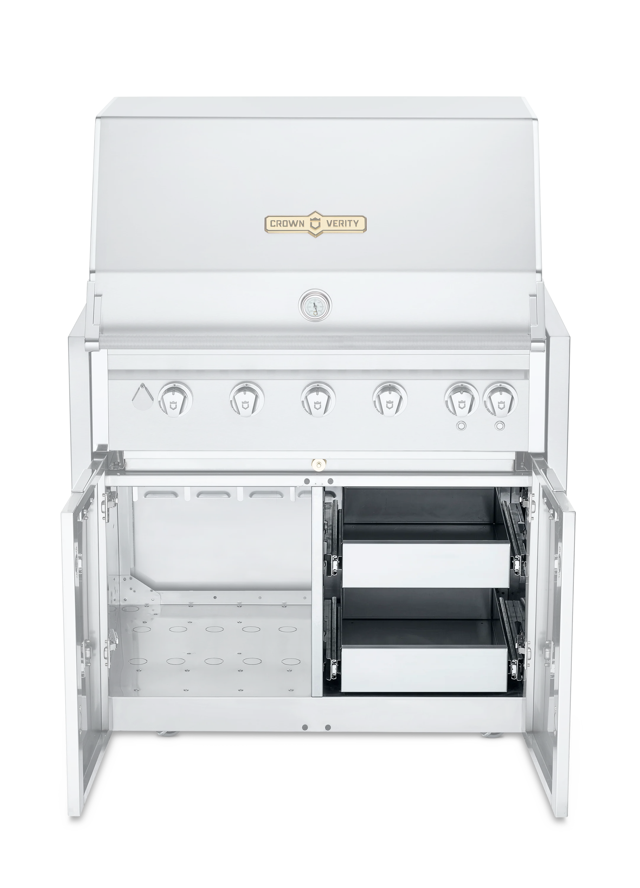 Crown Verity IGM-UD | Universal Drawer And Center Divider | NGModular Grills Infinite Series - Image 2