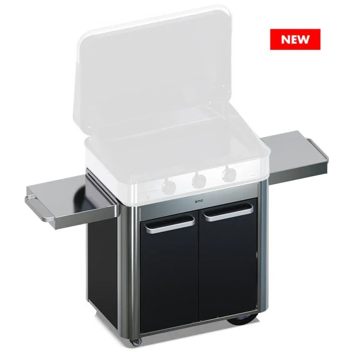 Eno 570382588801 | Gas Cylinder Cart with Utensil Bar and Foldable Shelves - Image 6
