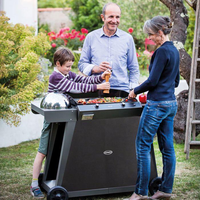 Eno CAB6048 | Bergerac 2400 Griddle Cart Cargo Grey - Image 3